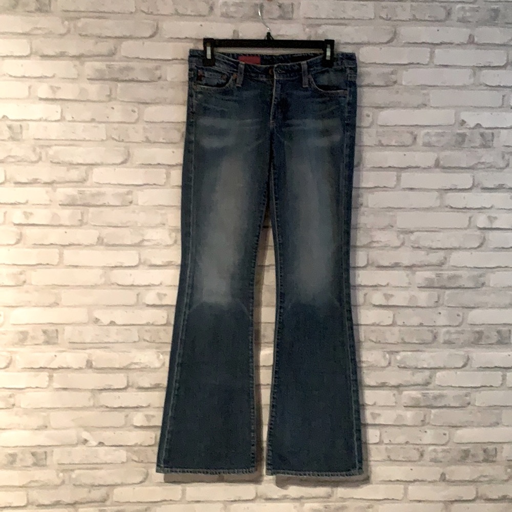 AG Adriano Goldschmied The Club Jeans 27R Slim Straight Dark Wash Denim